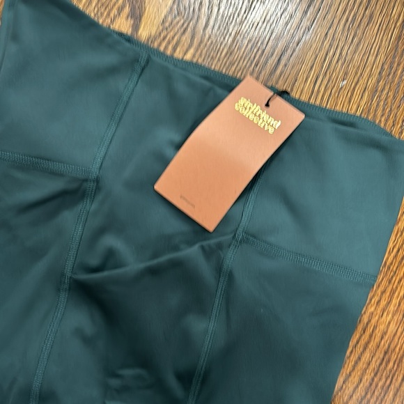 GIRLFRIEND COLLECTIVE Compression Athletic Leggings Moss Green Sz XXL NWT - Picture 7 of 10